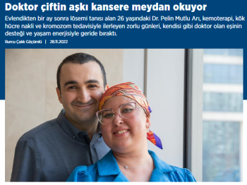 Prof. Dr. Osman İlhan Öğrencisi Olan Lösemi Hastası Doktora Kardeşinden Kök Hücre Nakli Yaptı
